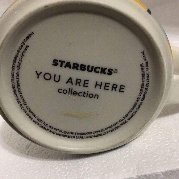 2016 New York Starbucks, you are here edition coffee mug - Picture 3 of 3